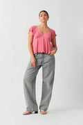 Tie back top