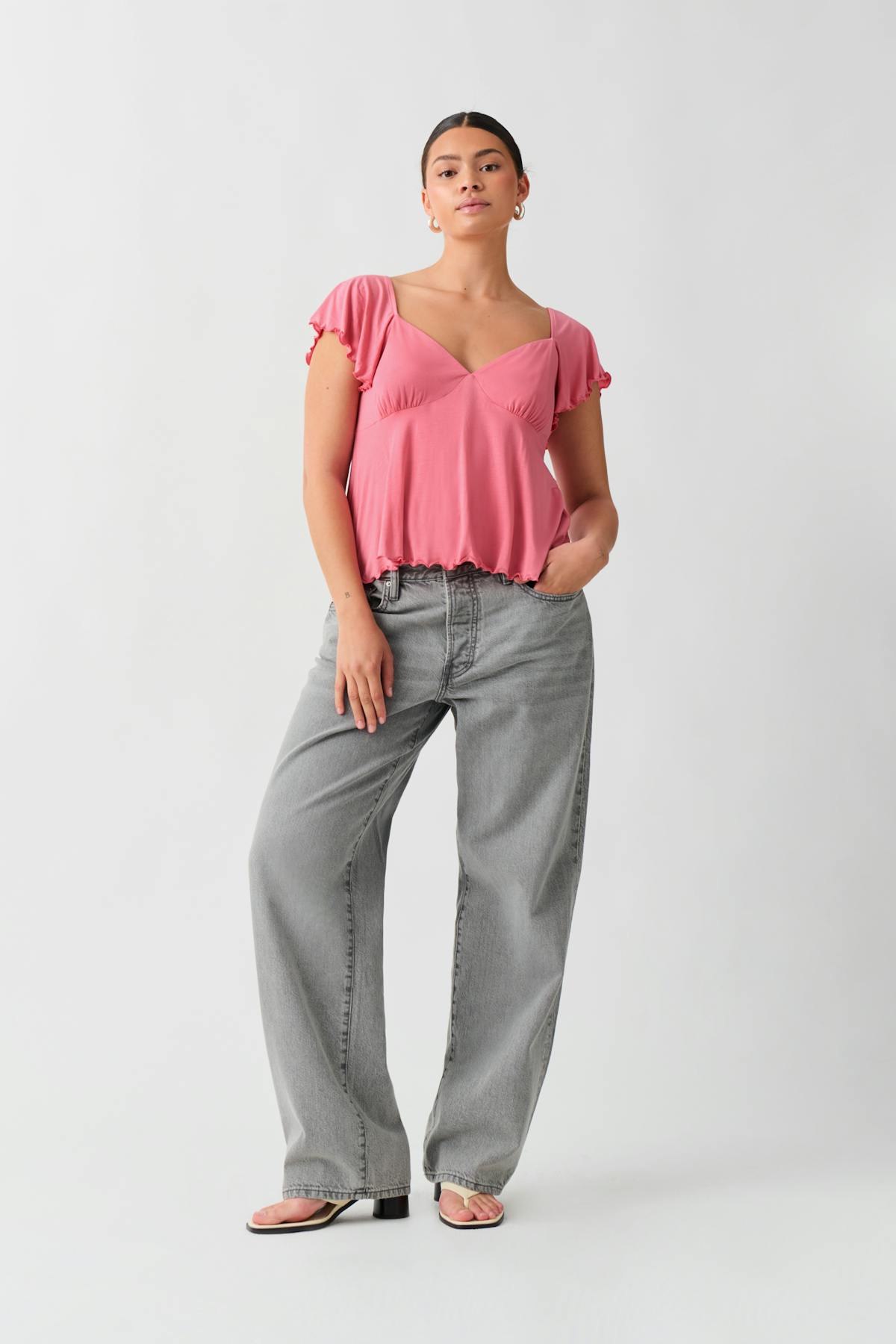 Tie back top