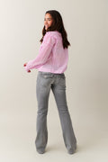 Chunky flare tall jeans