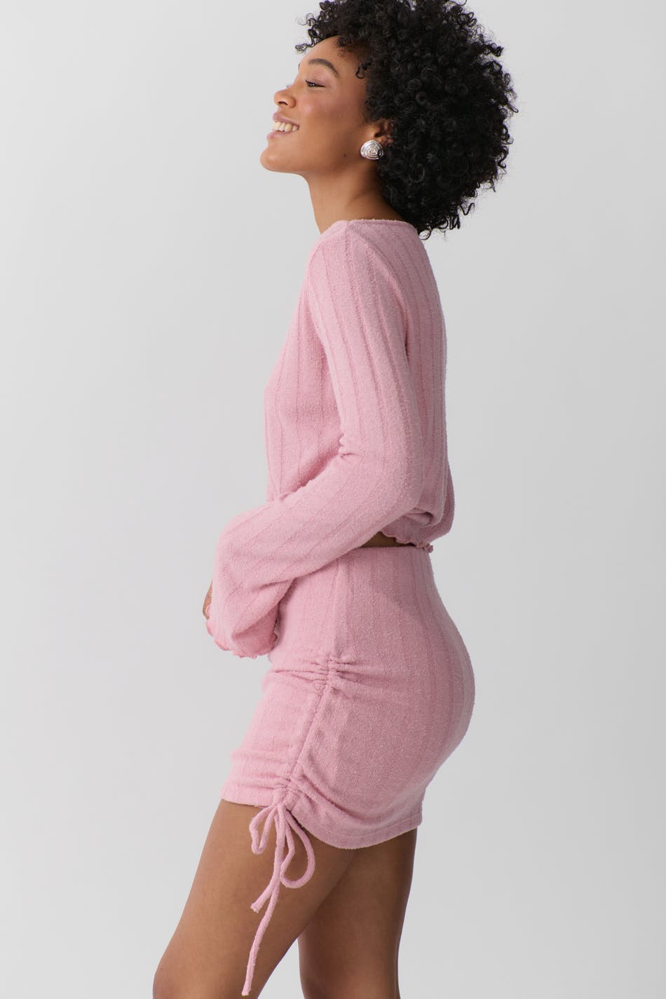 Drawstring skirt