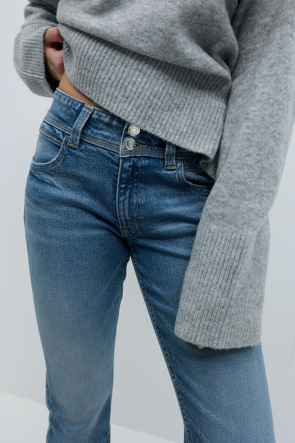 mid bootcut jeans