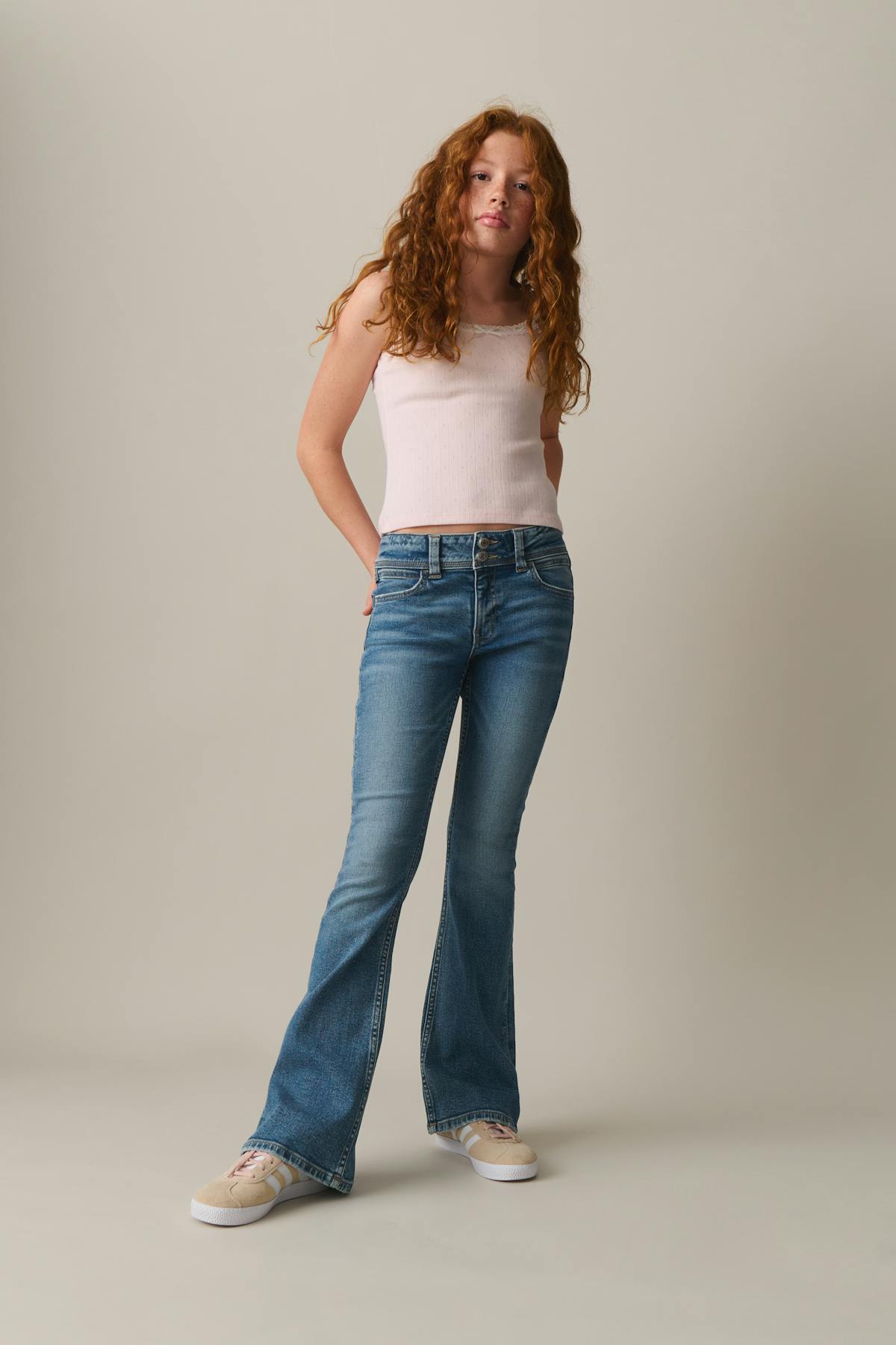 mid bootcut jeans
