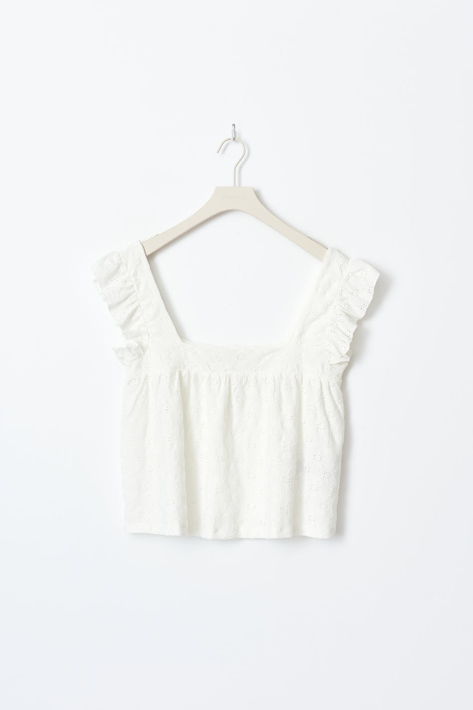 Broderie anglaise singlet