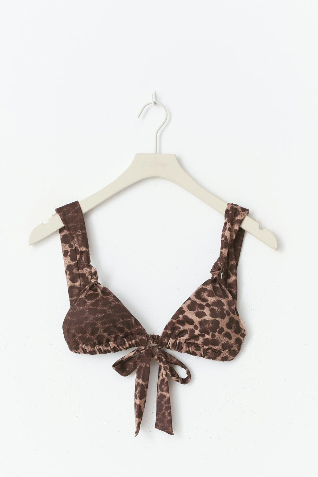 Wide strap bikini top