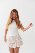 Mini frill skirt