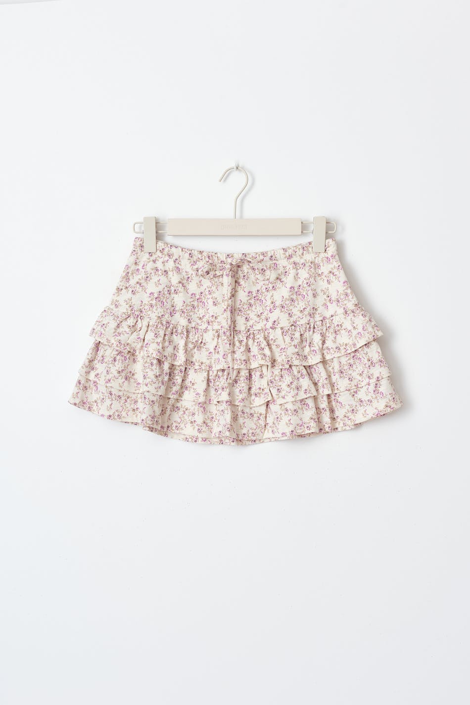 Mini frill skirt