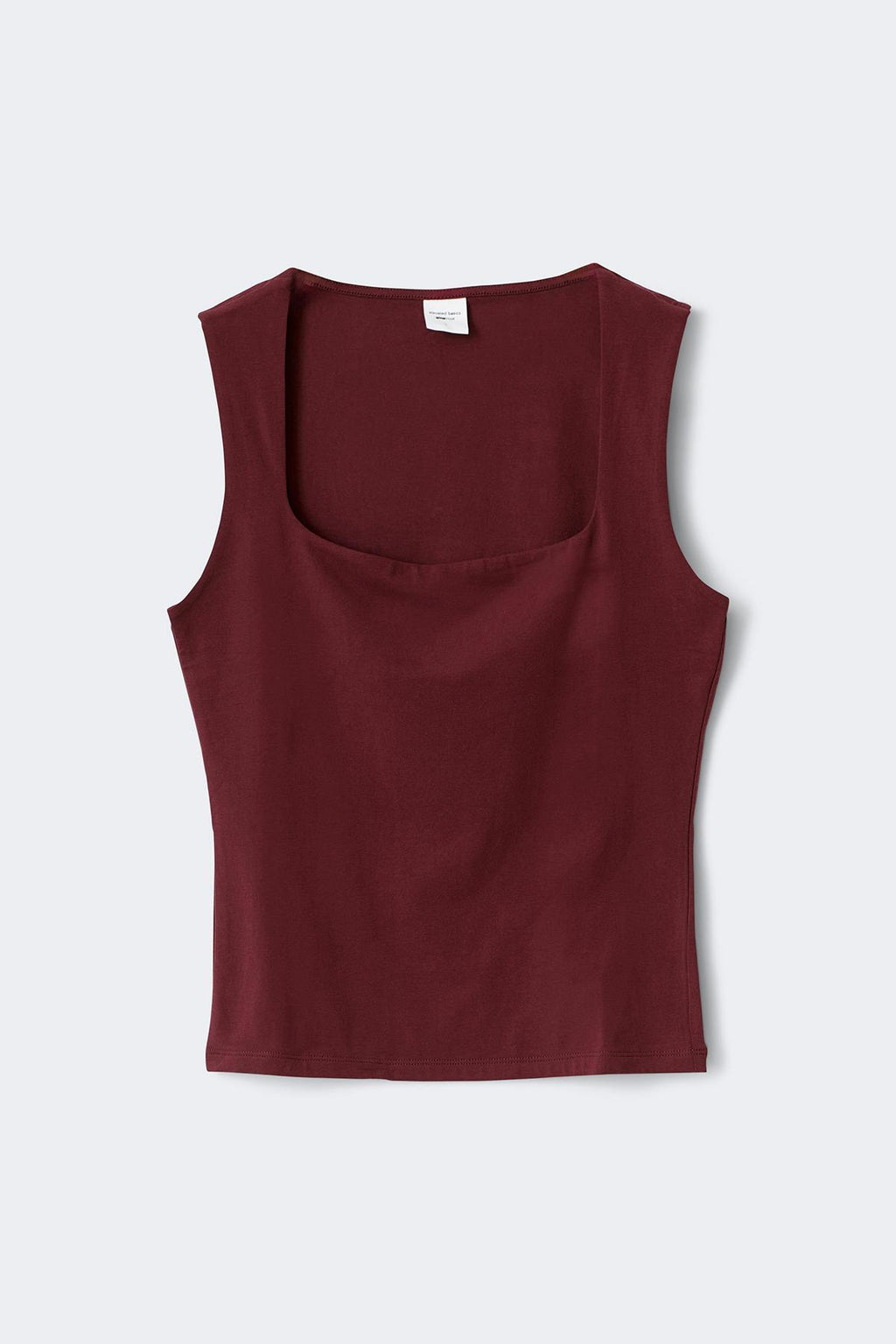 Square neck tank top