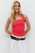 Square neck tank top