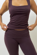Square neck tank top