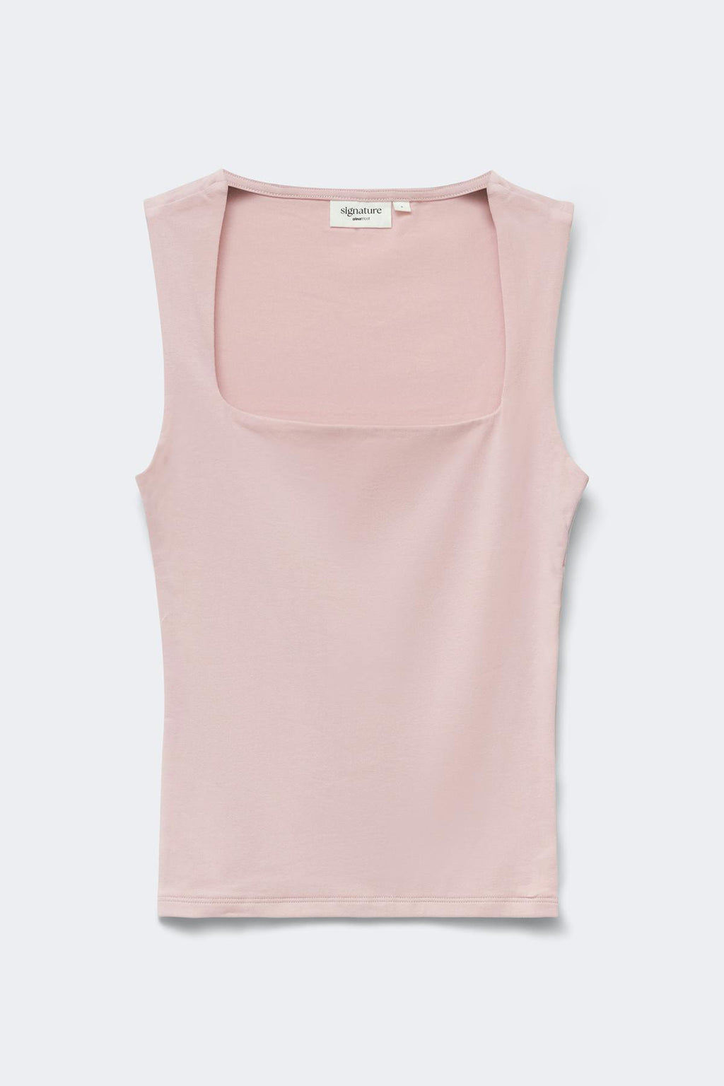 Square neck tank top