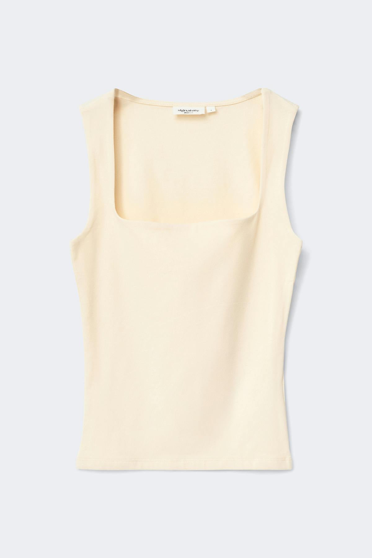 Square neck tank top