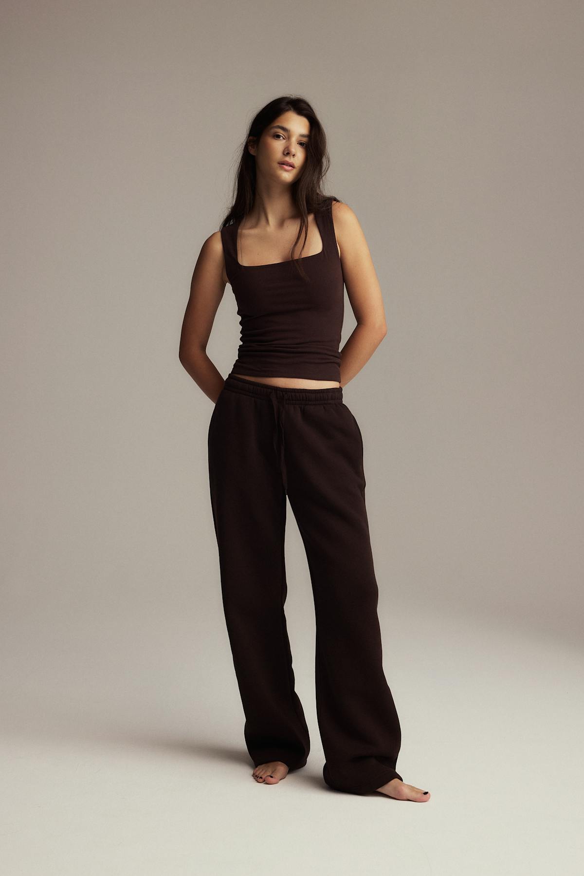 Square neck tank top