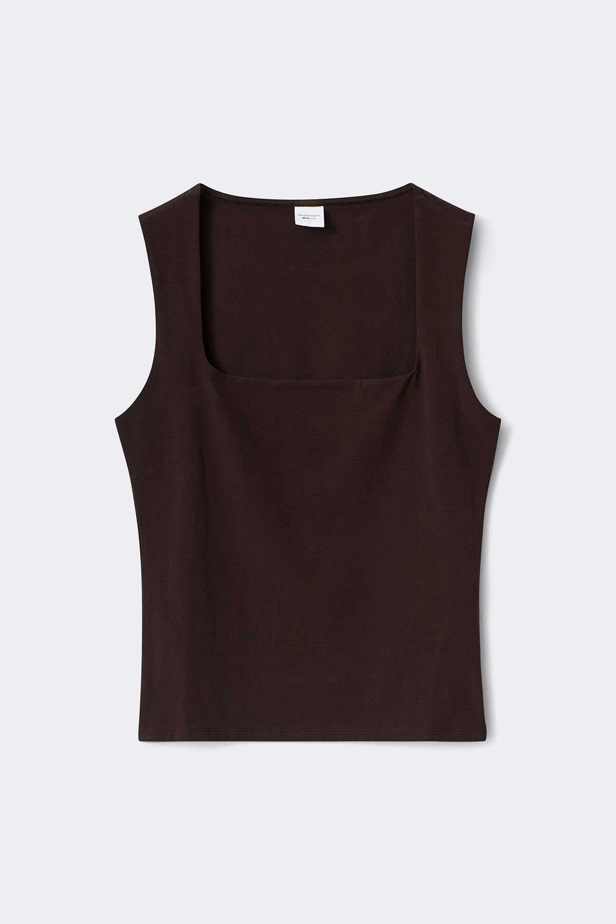 Square neck tank top