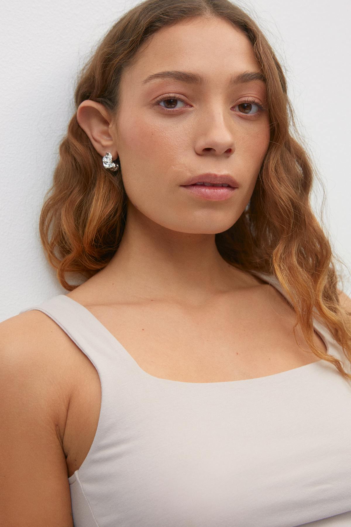 Square neck tank top