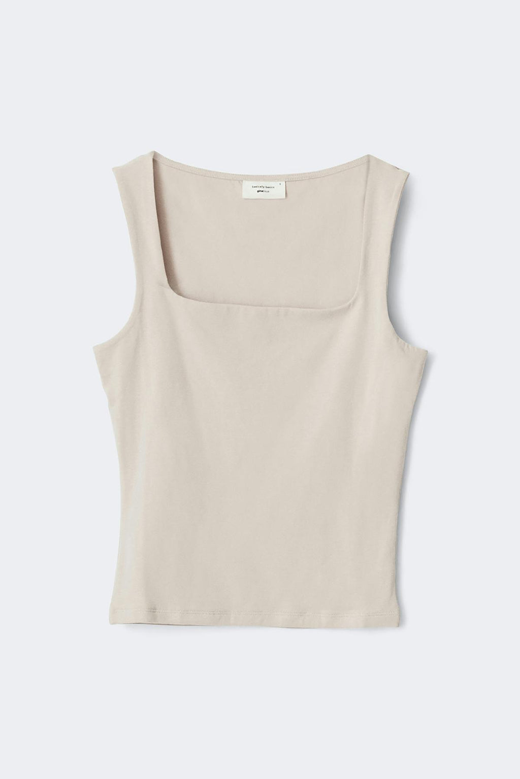 Square neck tank top