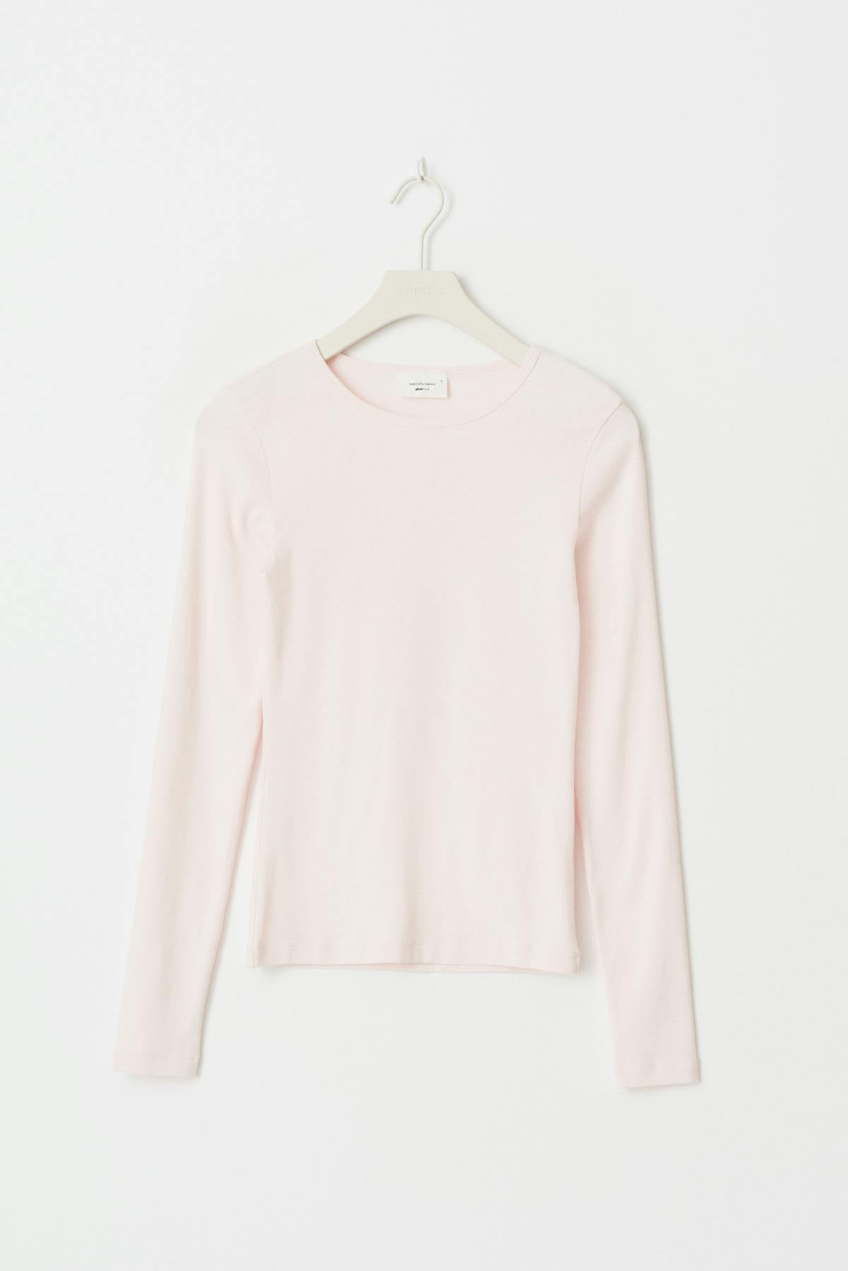 Tight fit long sleeve top