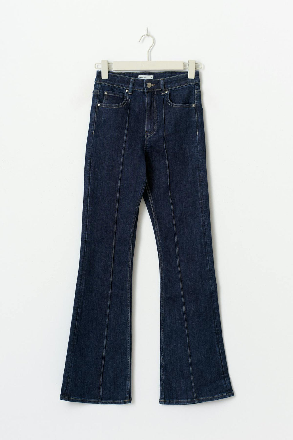 High bootcut jeans