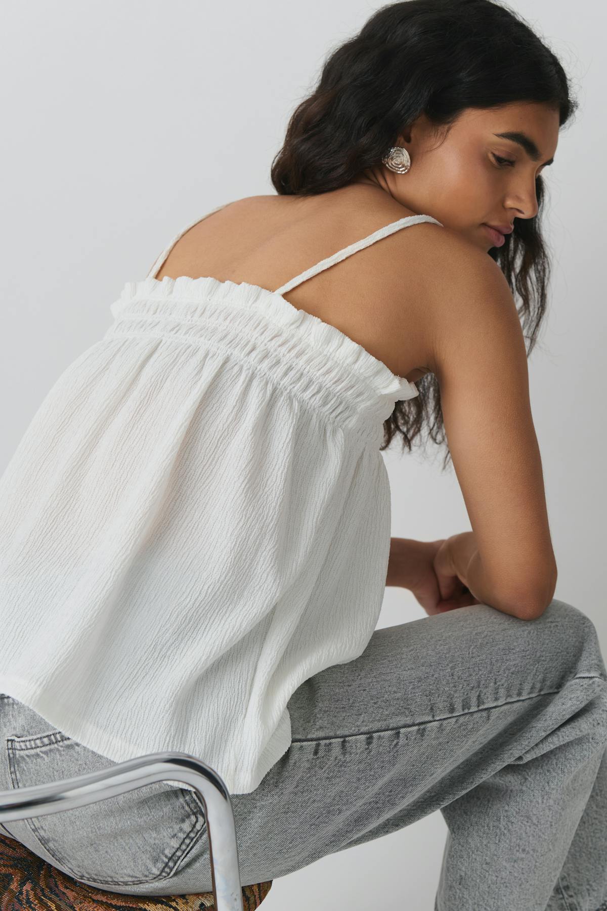 Structure smock singlet