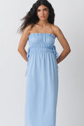 Ruched tube dress