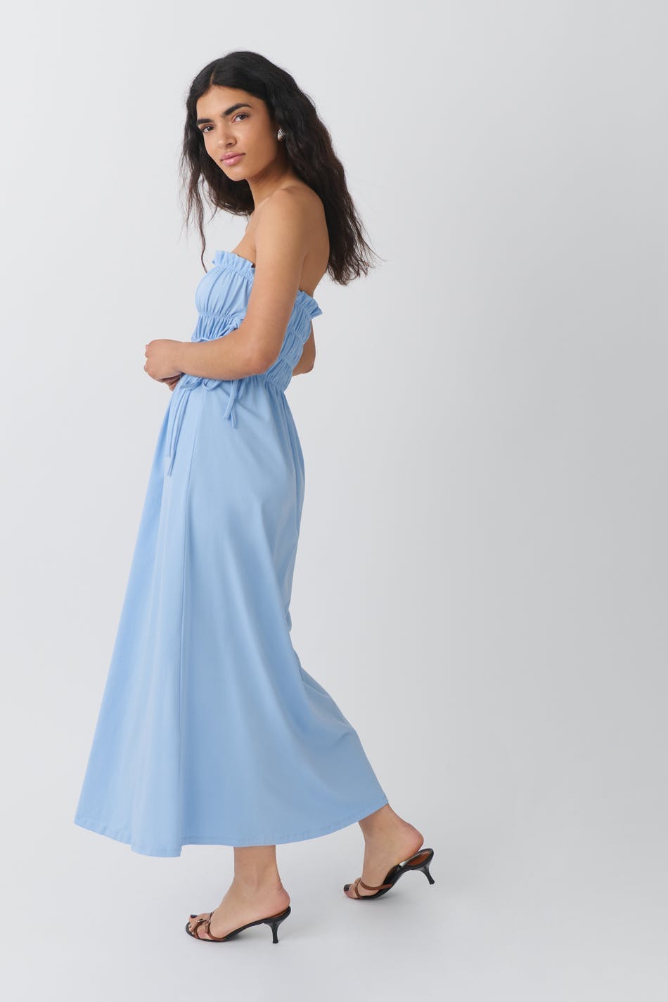 Ruched tube dress