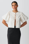 Puff sleeve blouse