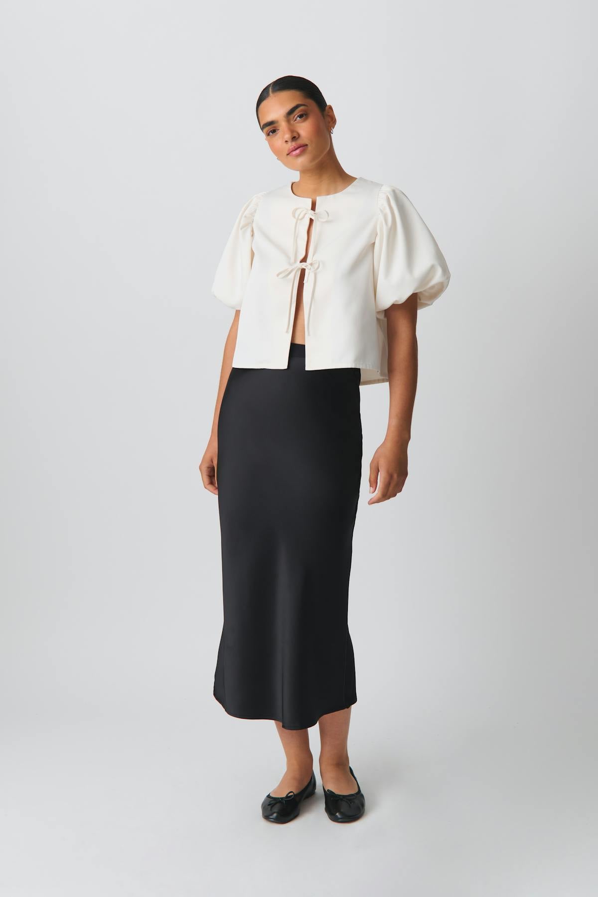 Puff sleeve blouse