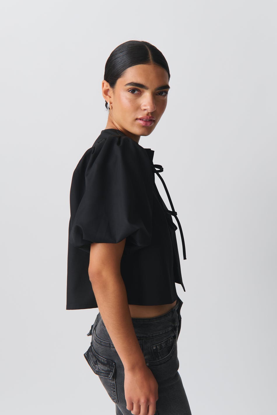 Puff sleeve blouse