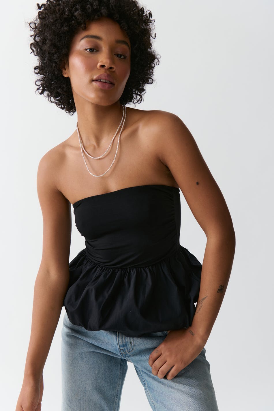 Peplum top