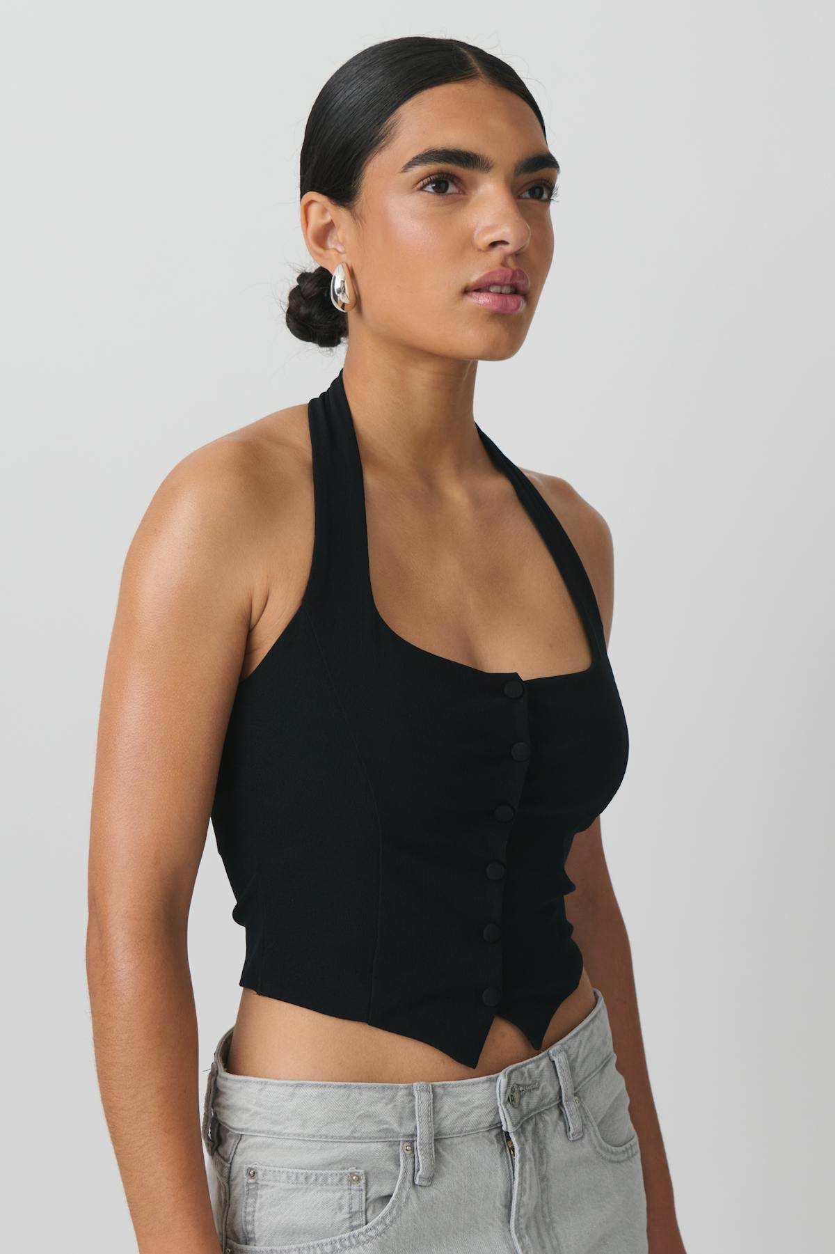 Halterneck vest