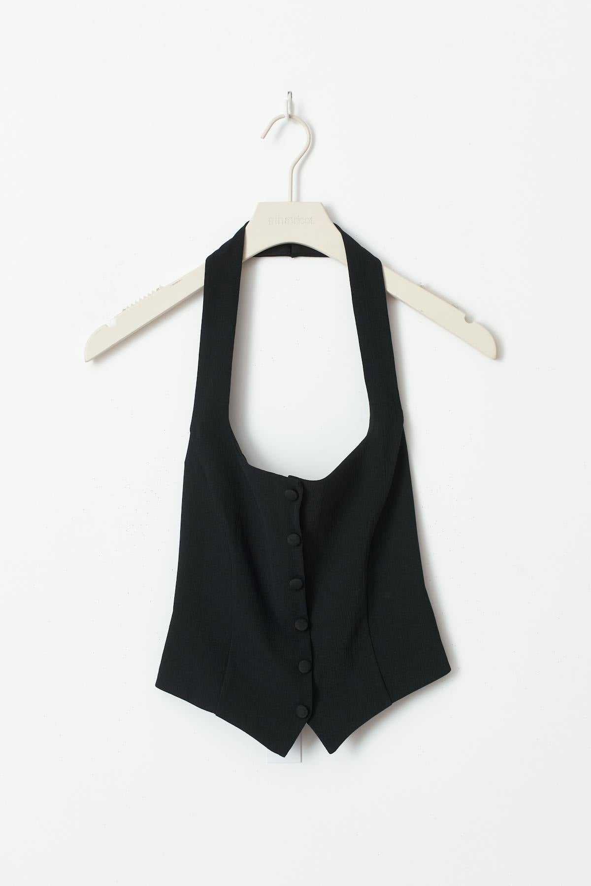 Halterneck vest