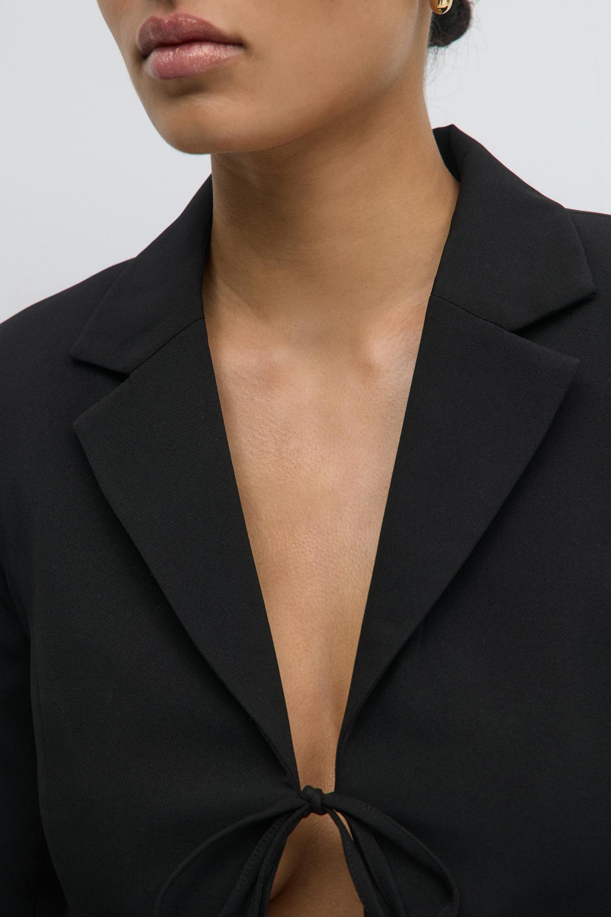 Fitted slim blazer