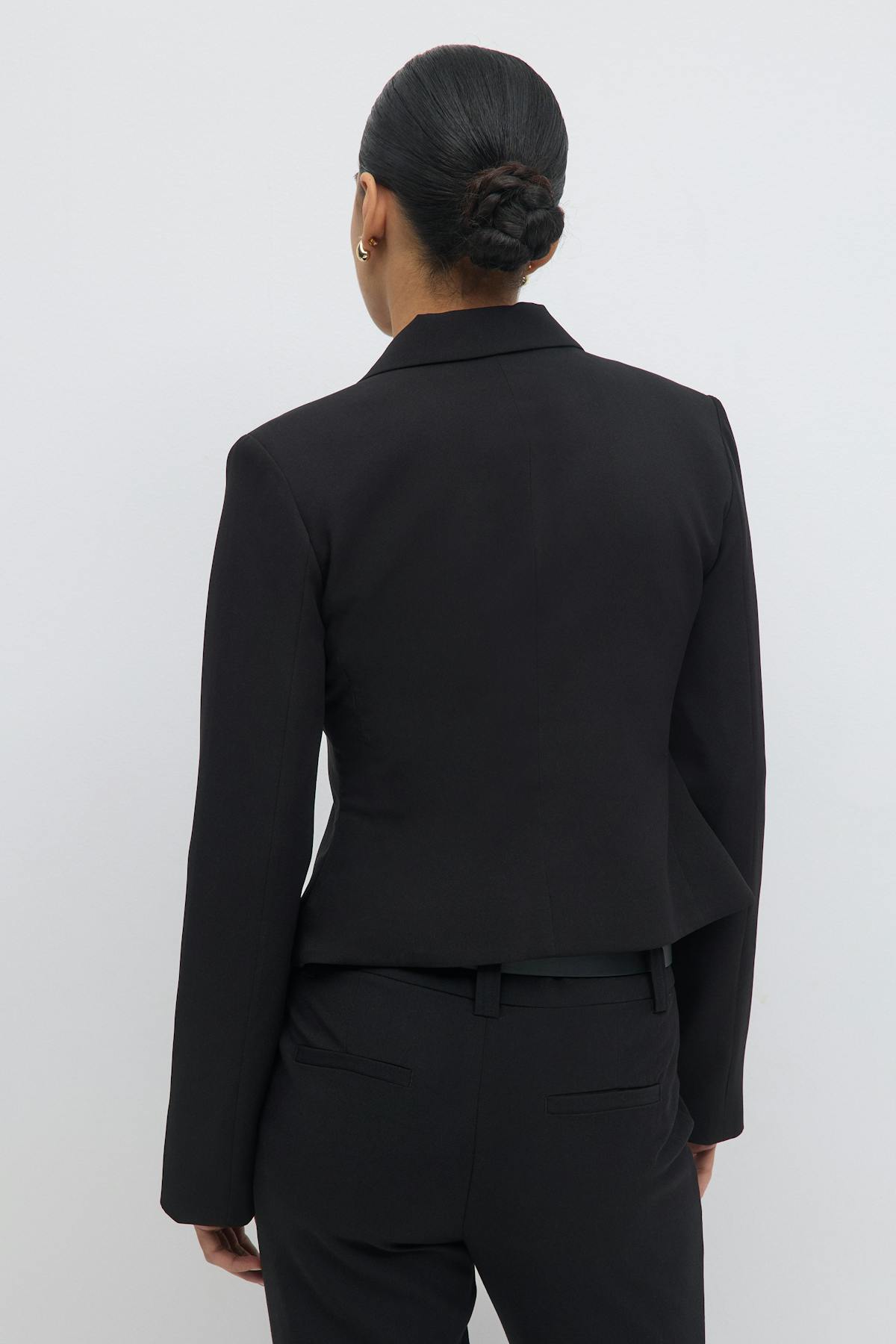 Fitted slim blazer