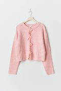 Y bow cardigan