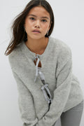 Y bow cardigan