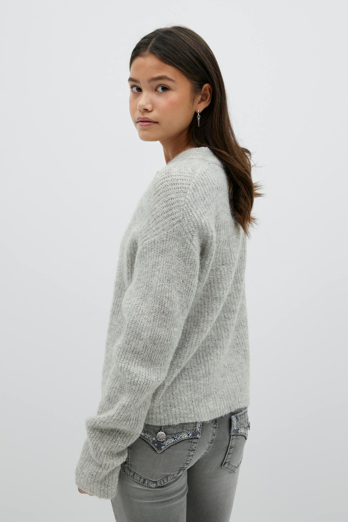 Y bow cardigan