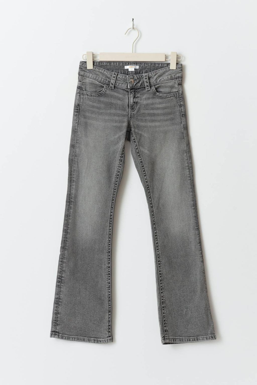 Sparkle low flare jeans