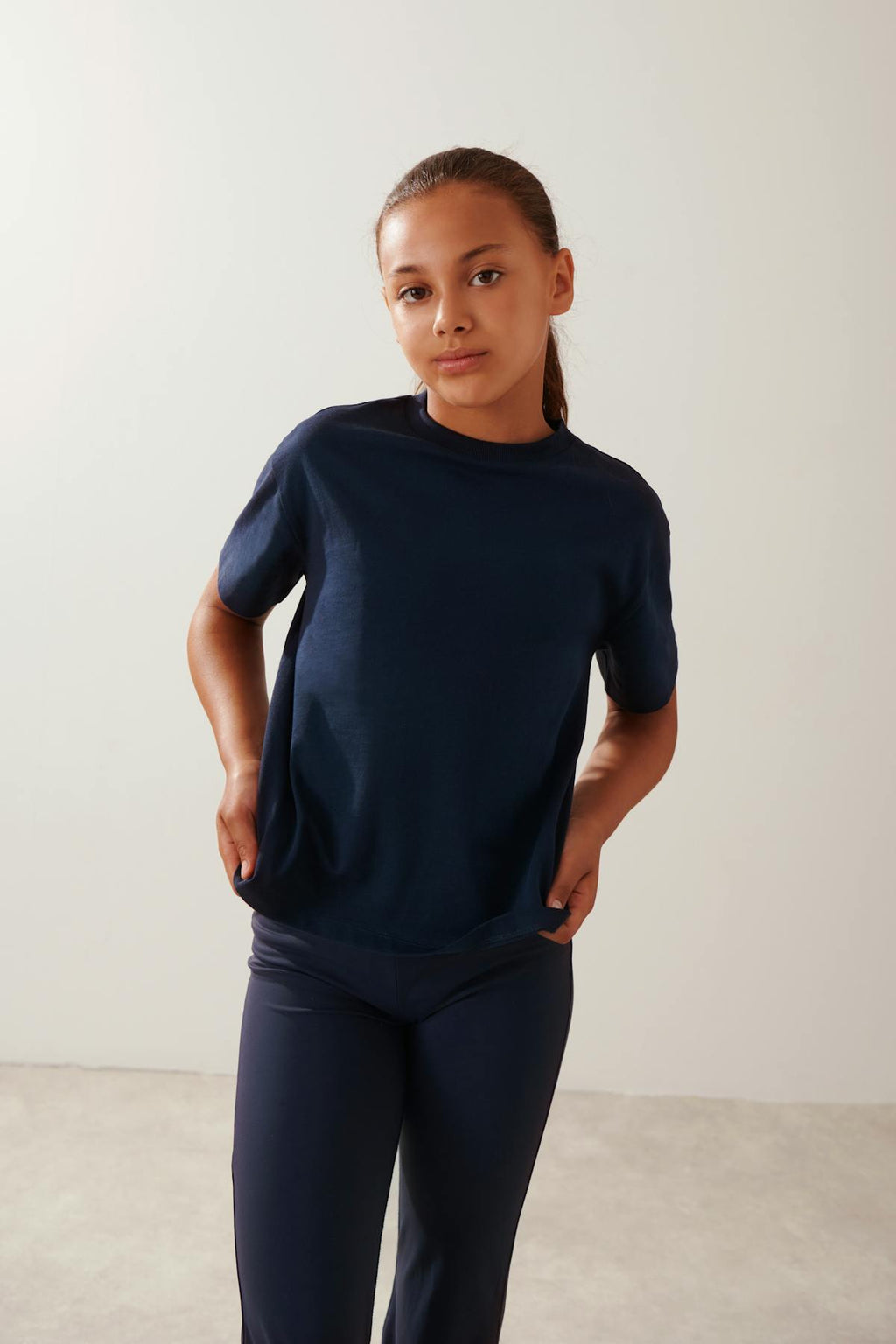 Y chunky basic tee