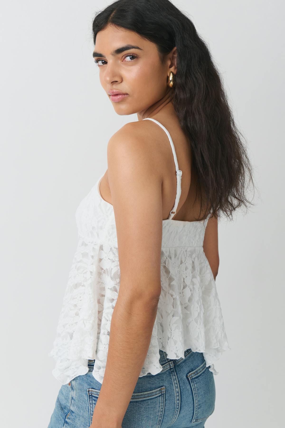 Lace singlet