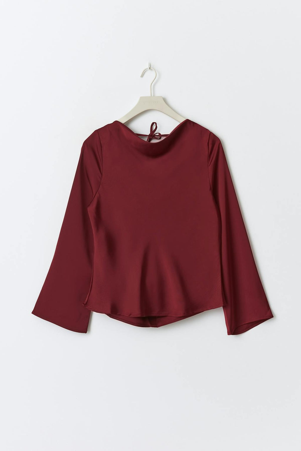 Draped blouse