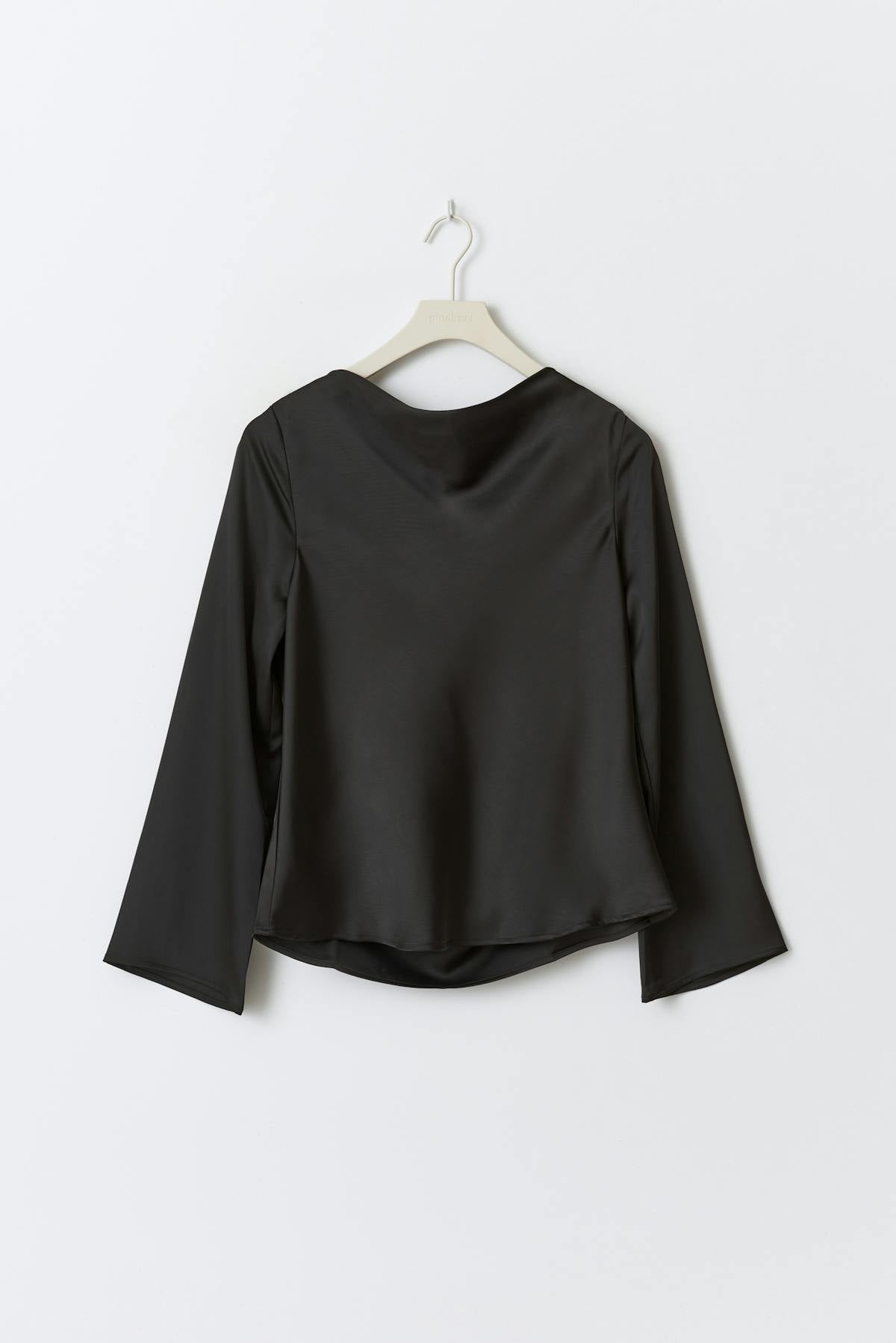 Draped blouse