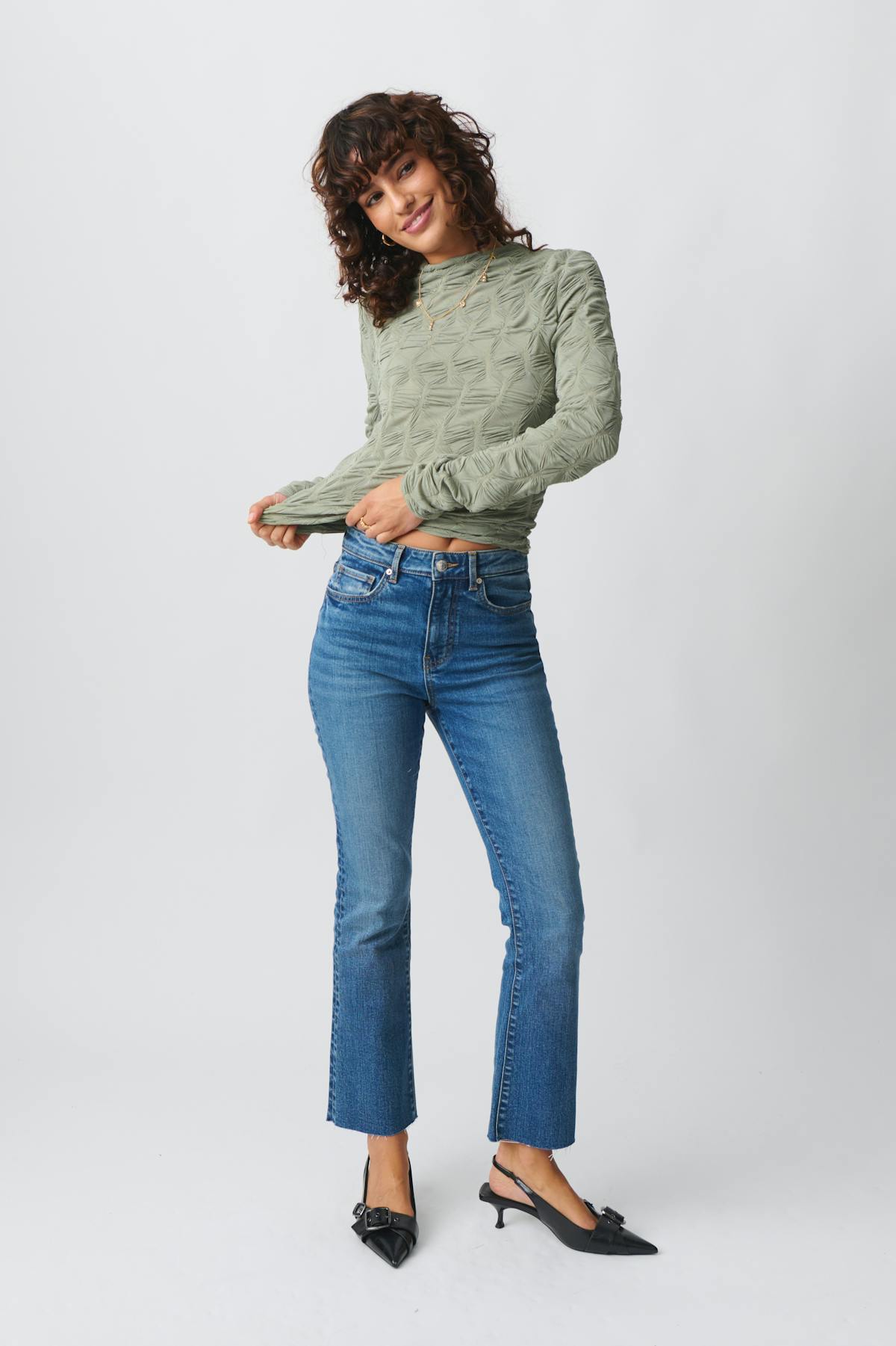 Kick flare jeans