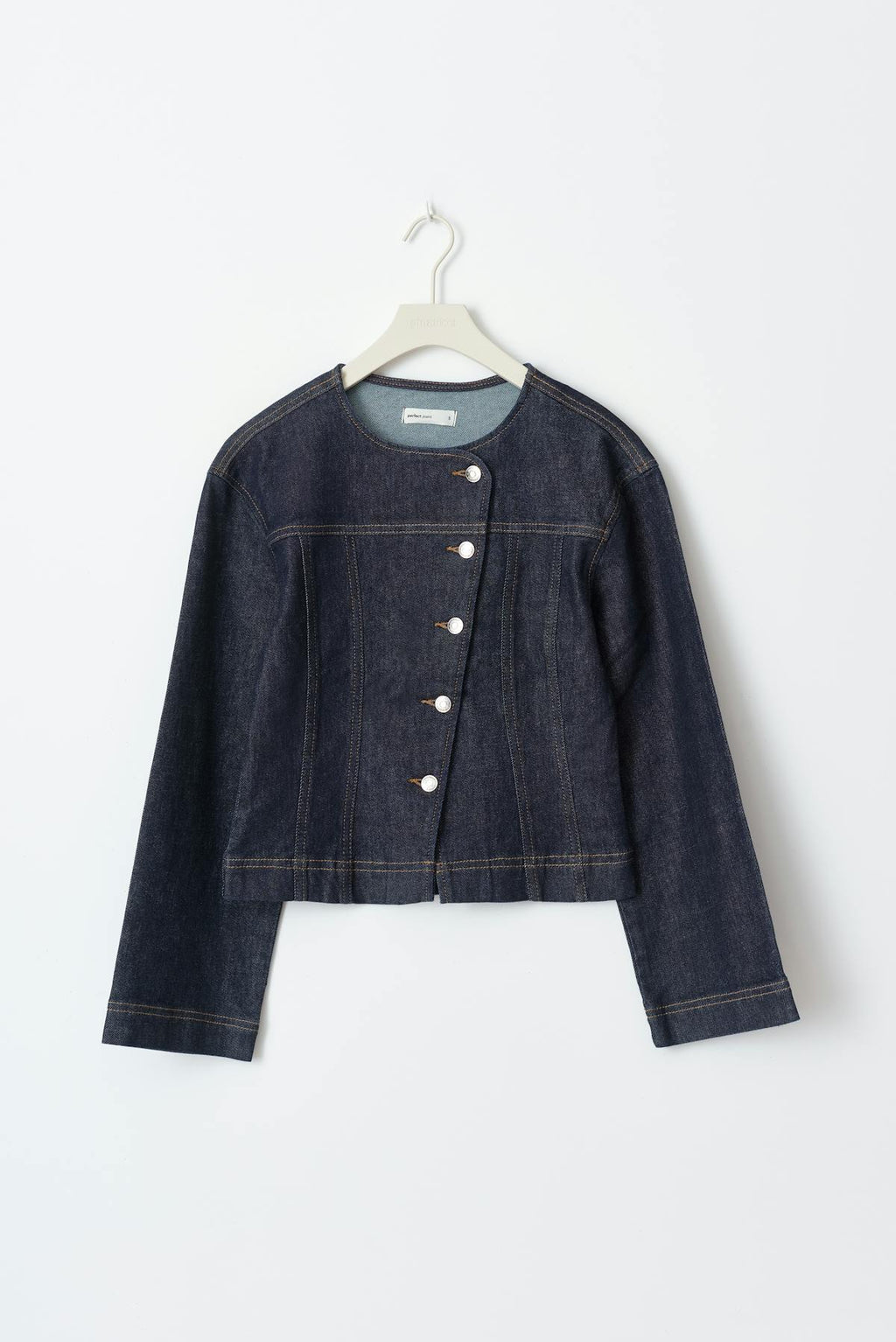 Tailored denim jacket