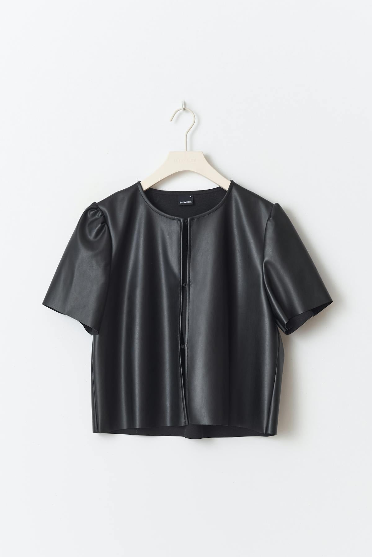 Pu blouse