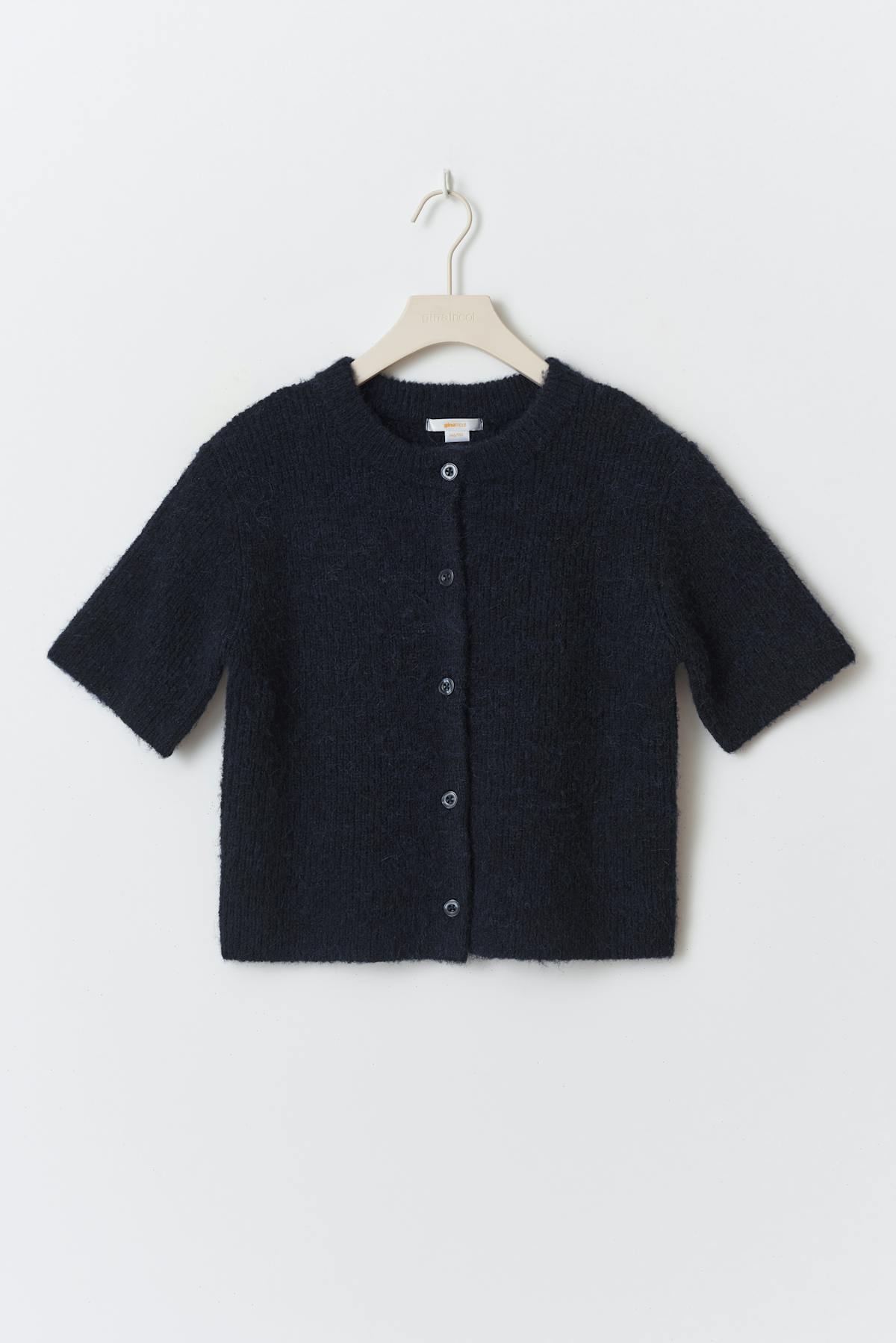 Y short sleeve cardigan