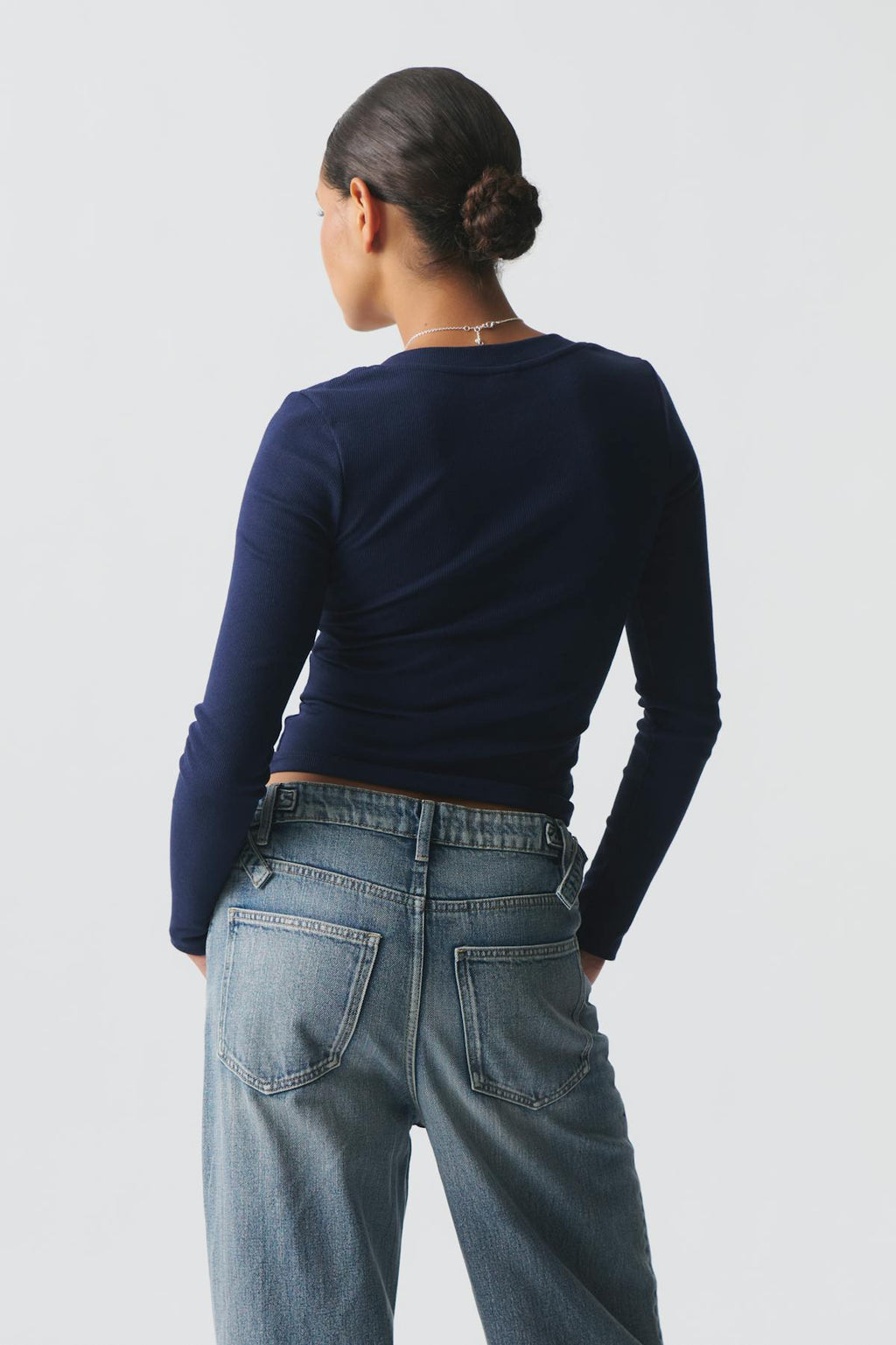 V-neck top
