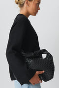 Braided shoulder bag