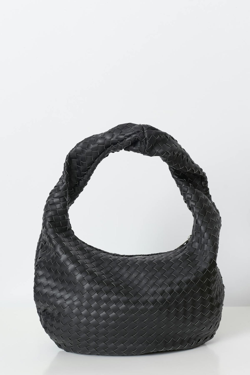 Braided shoulder bag
