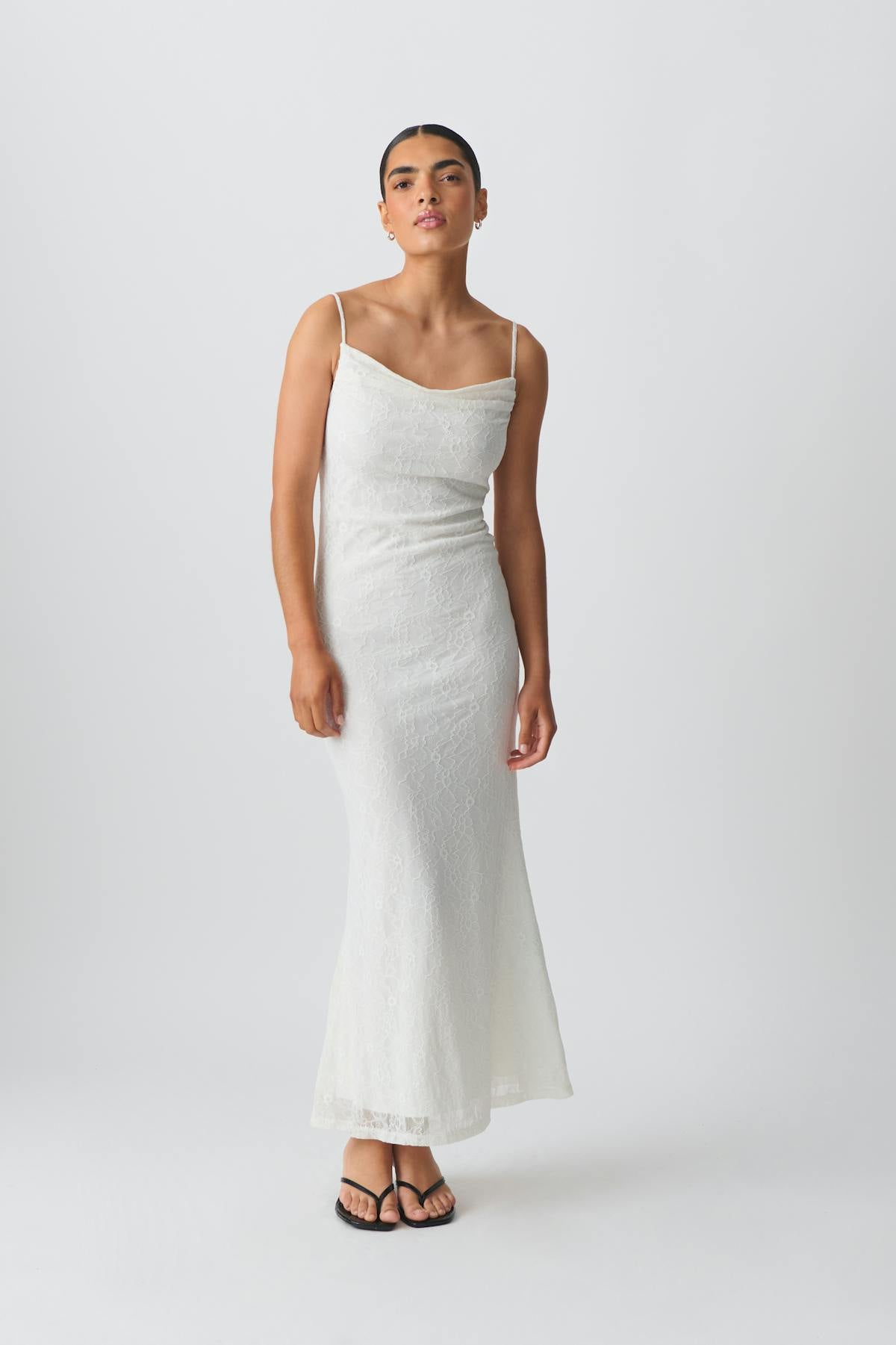 Lace maxi dress