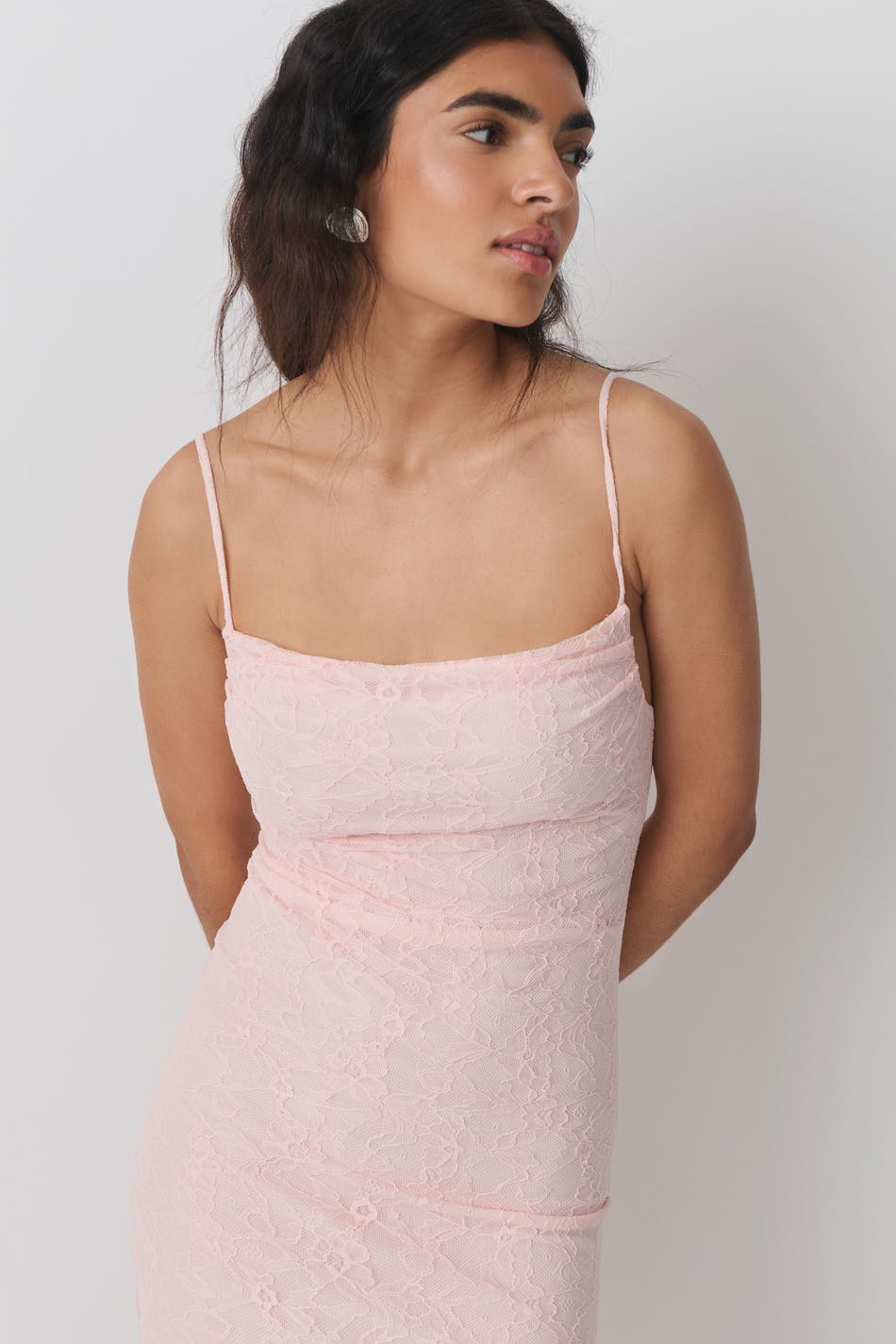 Lace maxi dress