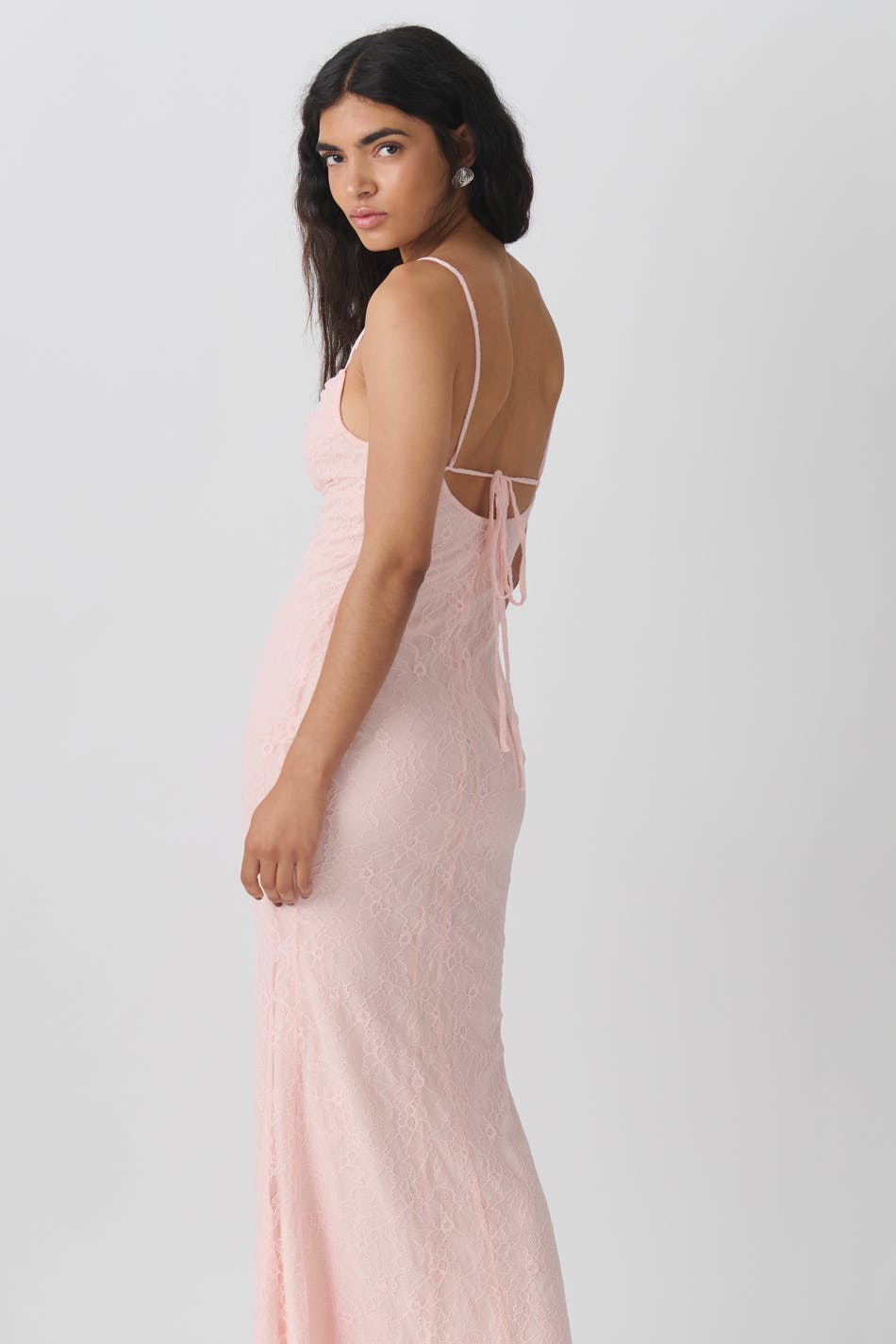 Lace maxi dress